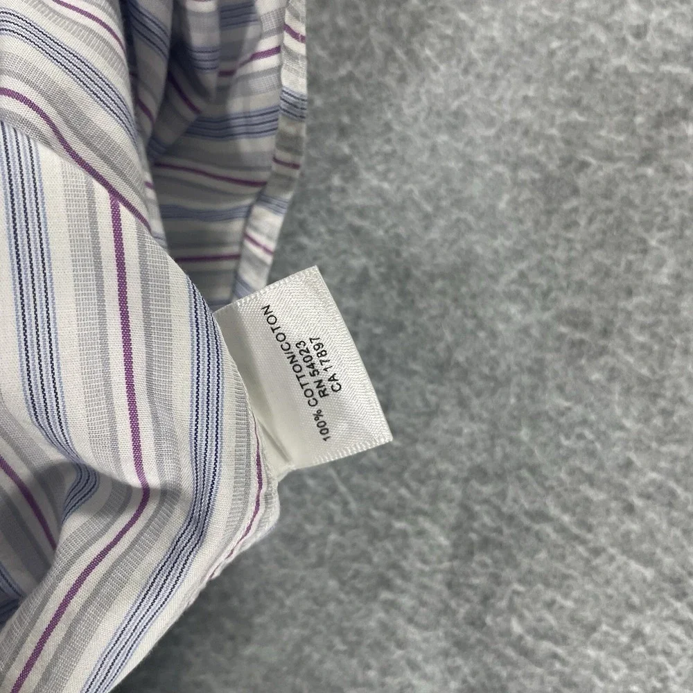 Banana Republic Shirt Classic Fit Cuffed Button Up Mens‎ Long Sleeve X-Large